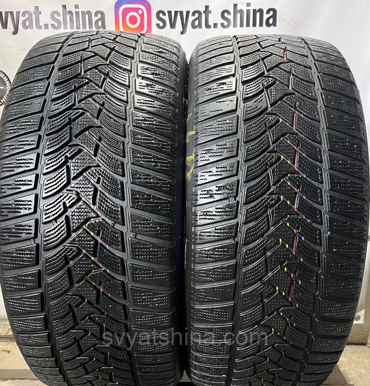Шини 245/45R18 DUNLOP WINTER SPORT 5, зима, 6.2-5.7 мм, 2018 рік, пара