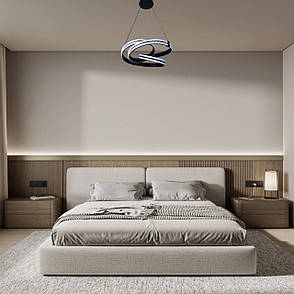 Підвісна led люстра 120W в чорному кольорі (87-78095 BK), фото 3