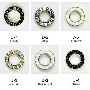 Люверси(кільця для труби) категорія "D"