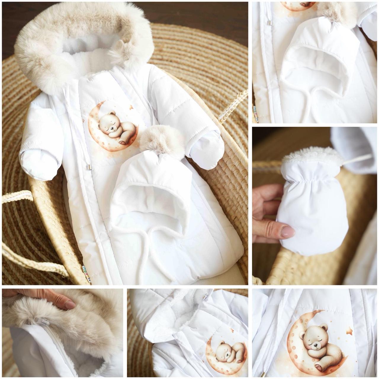 Дитячі комбінезони-трансформери для дівчинки.