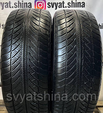 Шини 225/55R17 GOODYEAR ULTRAGRIP 8 всесезонні, залишок 5.7-5.4 мм, рік 2015, фото 1