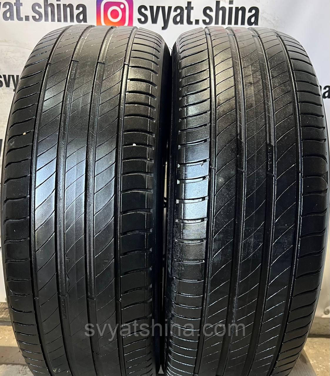 Шина 225/60R17 MICHELIN PRIMACY 4 літо, залишок 4.4 мм, рік 2018, пара