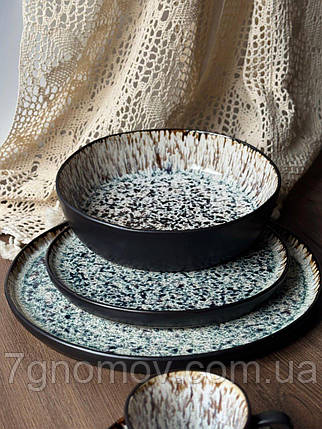 СІМЕЙНИЙ НАБІР ПАНОПТІКОН (6 ВЕЛИКИХ ТАРІЛОК + 6 МАЛИХ ТАРІЛОК + 6 МИСОК), фото 1