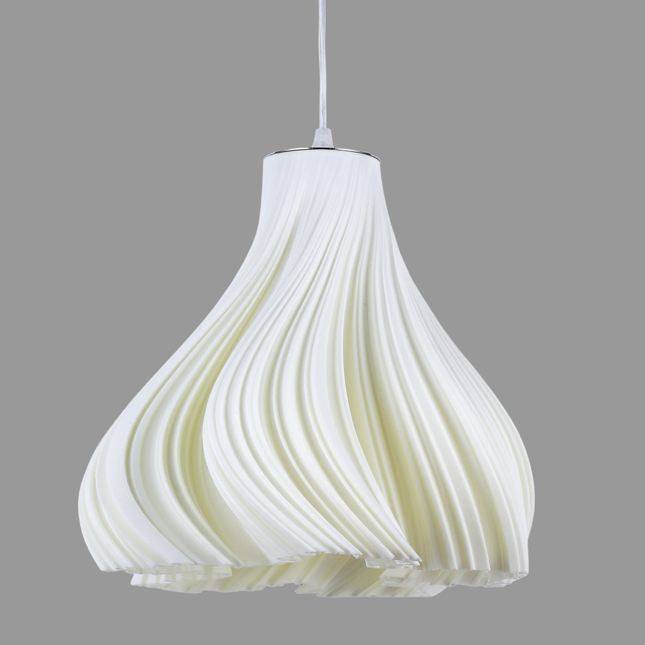 Підвісний світильник 3Д плафон 35см (99-1001-1 3D WH)