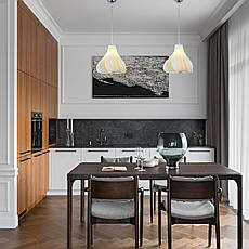 Підвісний світильник 3Д плафон 35см (99-1001-1 3D WH), фото 3