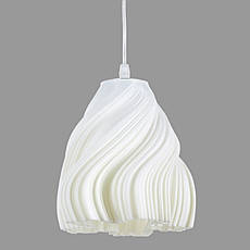 Підвісний світильник 3Д плафон 19см (99-1002-1 3D WH), фото 4