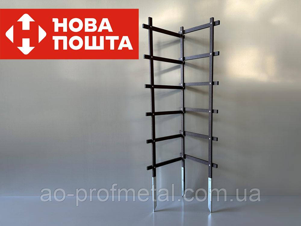 Кутова опора оцинкована , Металева кутова опора, Опора для росли кутова., фото 1