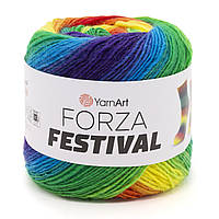 YarnArt FORZA FESTIVAL (Ярнарт Форза Фестиваль) №2914 (Пряжа напіввовняна для шкарпеток, нитки для в'язання)