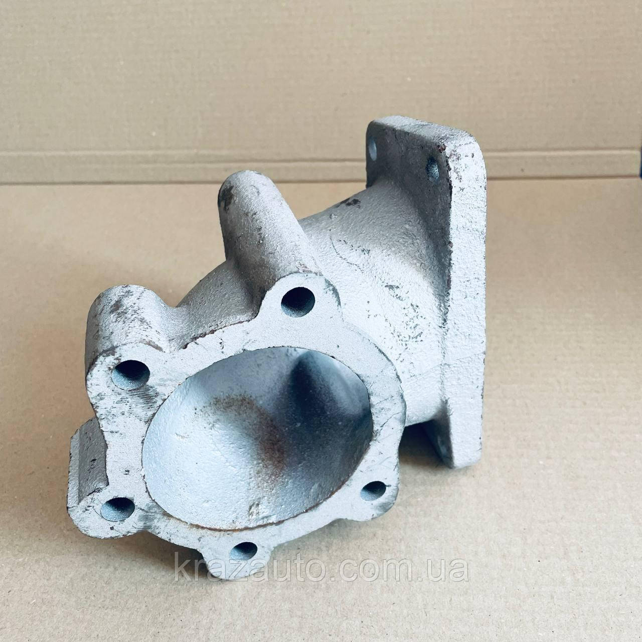 Патрубок передній КрАЗ (турбіни 5 відв.) 6437-1203035, фото 1