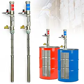 Бочкові насоси Profinstrument T-2 для подачі ППУ та Полісечовини (коефіцієнт 1:2.5)