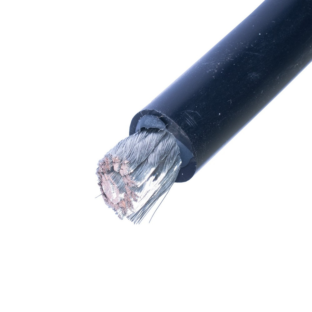 Силіконовий дріт 2AWG (33.5mm26700/0.08TS) чорний