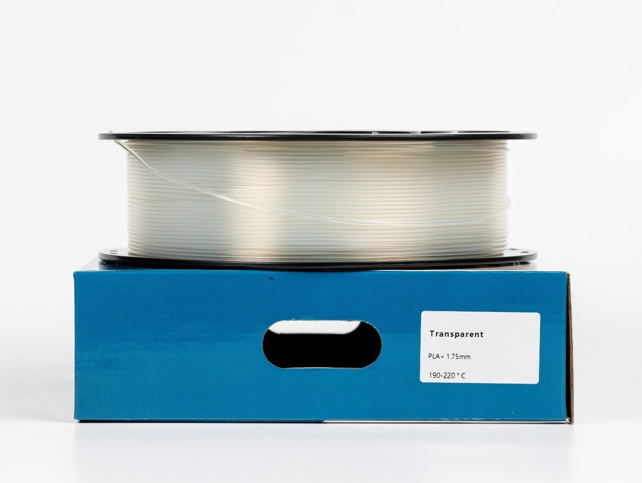 Пластик филамент для 3D-печати UA3D PLA PLUS Transparent NATURAL 1.75мм, 1кг, Прозорий