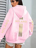 Жіноча стильна тепла толстовка на молнії Milano, фото 3