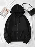 Жіноча стильна тепла толстовка на молнії Milano, фото 2