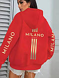 Жіноча стильна тепла толстовка на молнії Milano, фото 6