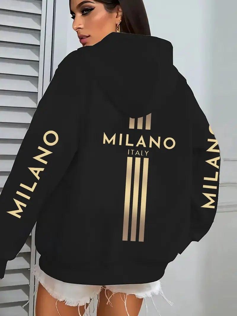 Жіноча стильна тепла толстовка на молнії Milano, фото 1