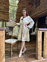 Український жіночий комплект з вишиванкою "Тремтлива врода"