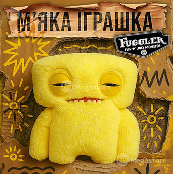 М'яка іграшка Fuggler фуглер іграшка з зубами для дітей колекційні фігурки монстр буркун 22 см - Жовтий