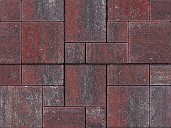 Тротуарна плитка Лайнстоун Гранат