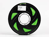 Пластик UA3D PLA+  Transparent GRASS GREEN, 1.75мм, 1кг, 190-220°C,  Прозоро-ярко-зелений філамент для 3Д-друку, фото 2