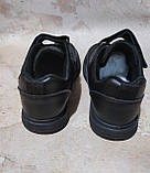 Туфлі мокасини дитячі для хлопчика чорні 34р (21-21.5см), фото 4