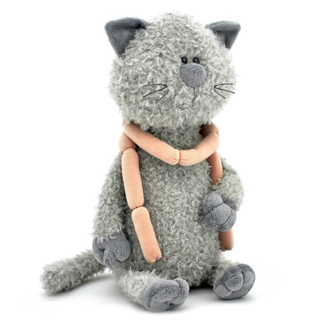 Кіт Обормот з сосисками 40 см, фото 1