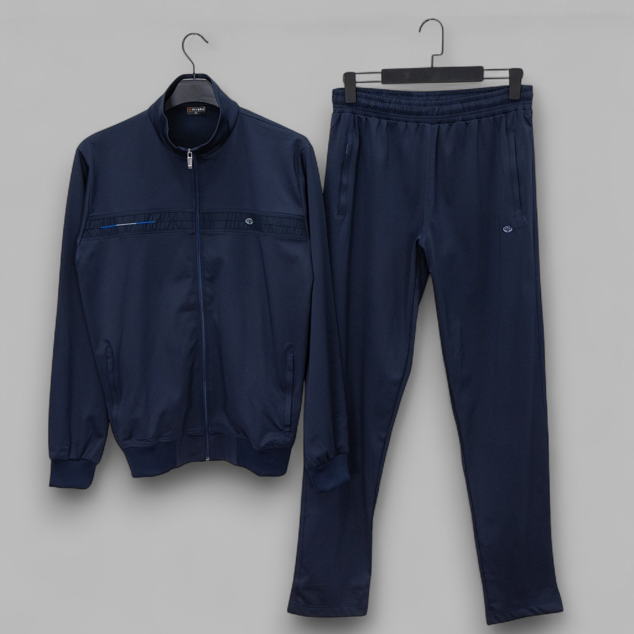 Спортивний костюм Piyera 7798 Т.Синій 90% поліестер 10% еластан 3XL (Р), фото 1