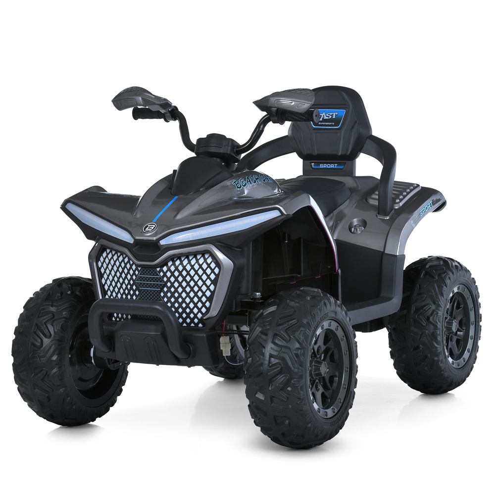 Електроквадроцикл дитячий Bambi (акум. 12V10AH, 4 мотори 35W, MP3, USB) M 6222EBLRS-11 Сірий