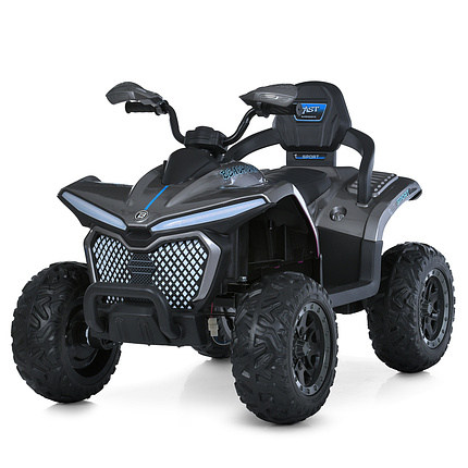 Електроквадроцикл дитячий Bambi (акум. 12V10AH, 4 мотори 35W, MP3, USB) M 6222EBLRS-11 Сірий, фото 1