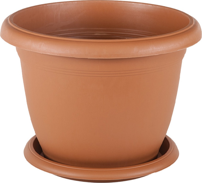 Вазон VIVA з підставкою 8,8л (20-VS0708101-200100), теракот, Serinova, Арт.66227