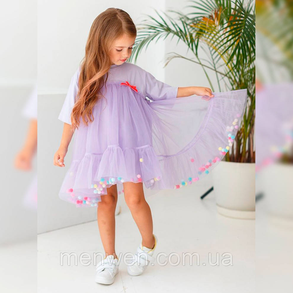 Святкове пишне плаття з фатину "Феєрверчик" (різні розміри і кольори), фото 1