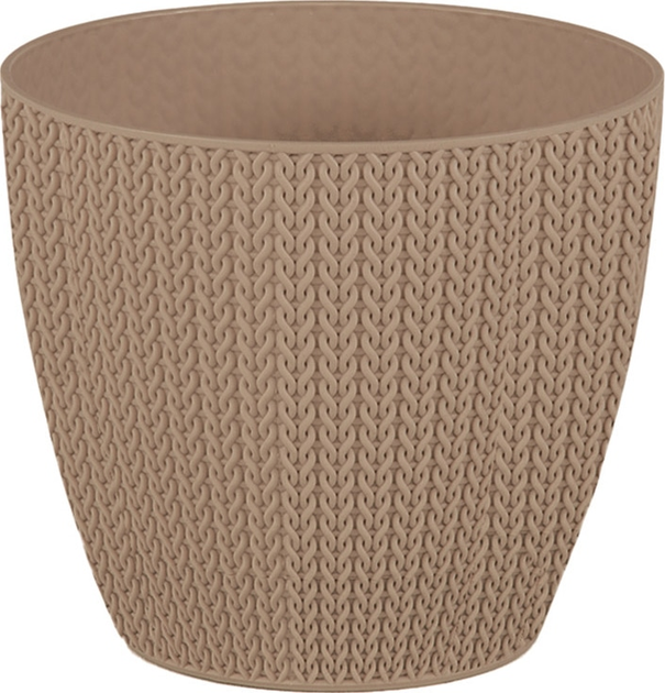 Вазон для квітів SUMELA 5л (20-SLM401214-200100), мокко, Serinova, Арт.66203