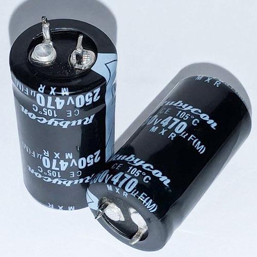 Конденсатор 470uF 250V (22*40) 105°C, фото 1