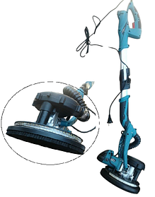 Шліфувальна телескопічна машина Dino-Power DP-3000F-3 з підсвічуванням для стін та стель