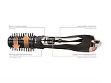 Фен-щітка для волосся 3 в 1 2000 Вт BITEK BT-598, фото 4