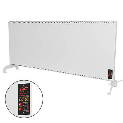 Електричний конвектор FLYME M1000, 1000 Вт, до 20 кв.м, з програматором