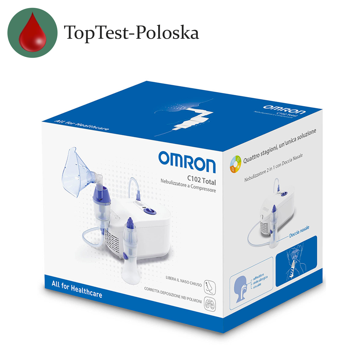 Компресорний небулайзер Omron C102 Total (NE-C102-E), фото 1