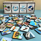 Дерев'яна іграшка Чарівний комодик-сортер "Види транспорту" (ПСФ109), фото 6