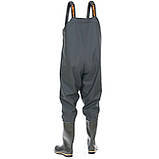 Вейдерси Заброди Напiвкомбiнезон 41р ПВХ хакi, фото 2