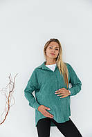 Сорочка вельветова для вагітних