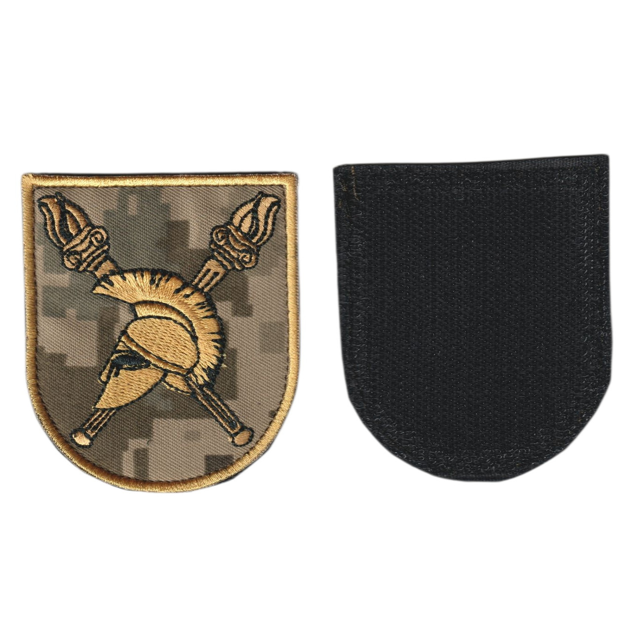 Шеврон, Військовий інститут. Університет ім. Т. Шевченка, на фоні піксель, на липучці, ЗСУ. 7 см*8 см, фото 1