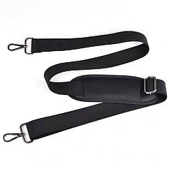 Ремінь регульований для дорожньої або спортивної сумки з наплічником 3,8 X160 см метал Чорний ( код: IBX005B )