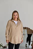 Сорочка вельветова для вагітних