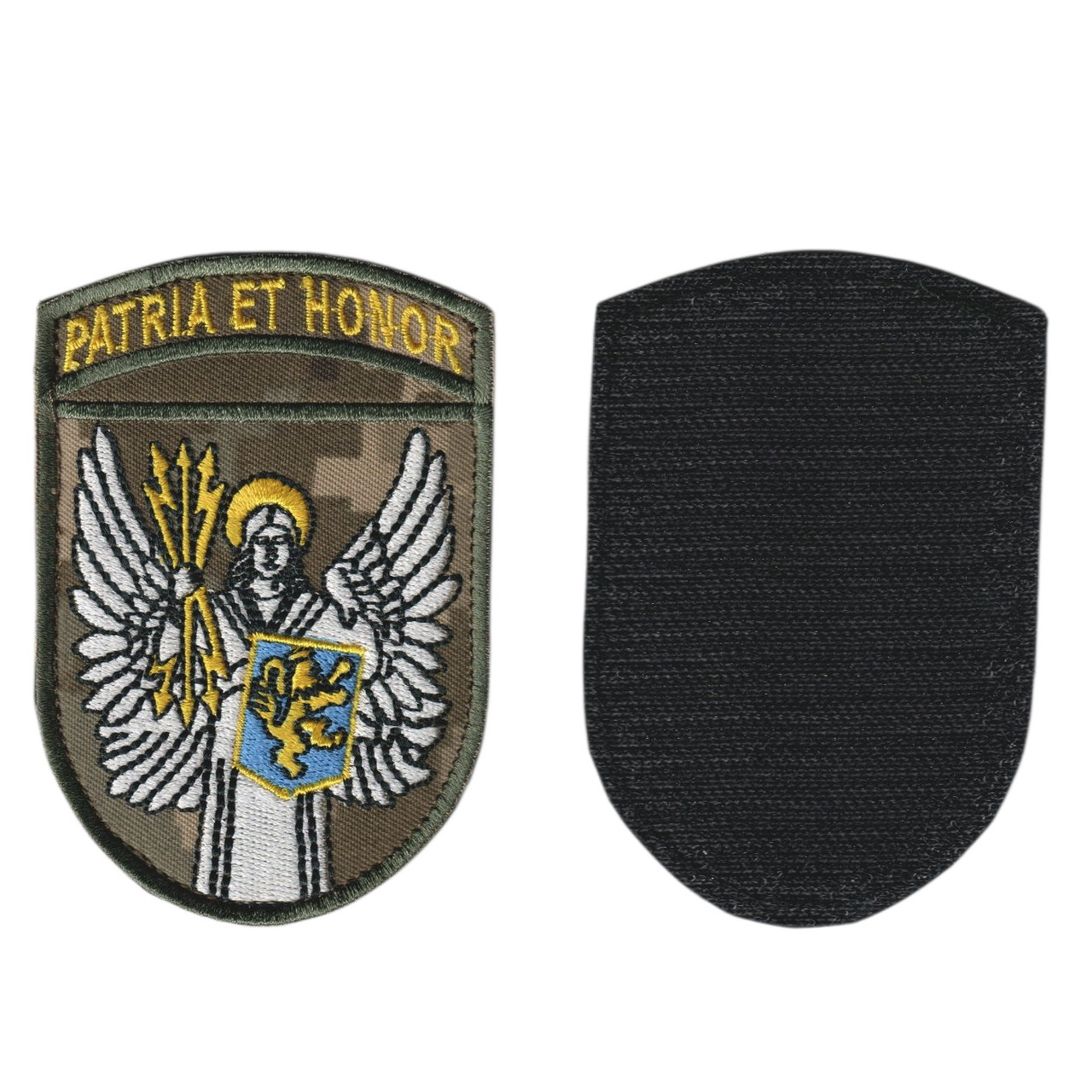 Шеврон військовий / армійський, ВІТІ ім. Героїв Крут, на пікселі ЗСУ. 7 см * 9,5 см, фото 1