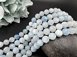 Аквамарин 6 мм, гранований, 1 шт.