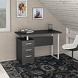 Стіл письмовий Лофт №3 з трьома шухлядами для дому та офісу  110*78*57 см, фото 3