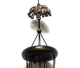 Музика вітру Слони 5 трубочок  65 см, фото 2