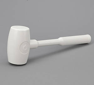 Киянка для плитки - Білий каучуковий молоток 450 г