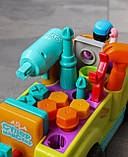 Дитяча машинка конструктор Hola 6109 з інструментами 30 см, фото 2