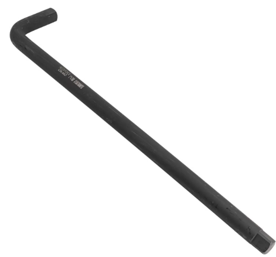 Вороток Г-подібний двосторонній ударний CR-Mo 700мм 1" ROCKFORCE RF-8158700MPB, фото 1